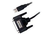 Adapter Sieciowy  (karta sieciowa, serwer druku, itp.) - LogiLink Adapter USB to DSUB-25 F - UA0054