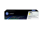 Tusz, toner i material eksploatacyjny - HP 126A / CE312A Yellow Toner - Toner laserowy Żółty - CE312A