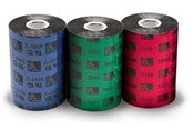 Tusz, toner i material eksploatacyjny - Zebra 4800 farvebånd refill (termisk ove - Wkład taśmy drukarki atramentowej (transfer termiczny) Czarny - 04800BK04045