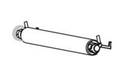 Akcesoria do drukarek - Zebra printer platen ruller - 105934-034