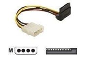 Kabel zasilajacy (wewnetrzny) - DeLOCK Strømkabel 16cm - 60104