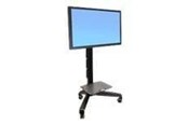Uchwyty scienne, uchwyty AV i meble AV - Ergotron Neo-Flex Mobile MediaCenter UHD - Max 54.4 kg - recommended for 80" - 24-192-085