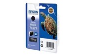 Tusz, toner i material eksploatacyjny - Epson T1571 Ink Cartridge - Photo Black - Kartridż z tuszem Czarny photo - C13T15714010