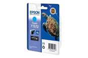 Tusz, toner i material eksploatacyjny - Epson T1572 Ink Cartridge - Cyan Ink - Kartridż z tuszem Cyjan - C13T15724010
