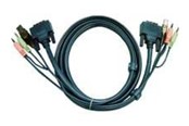 Kabel KVM - ATEN 2L-7D02U - video / USB / lydkabel - 2L-7D02U