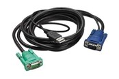 Kabel KVM - APC kabel til tastatur / video / mus (KVM) - AP5821