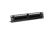 Akcesoria sieciowe - TRENDnet TC-P12C6 12-Port Cat. 6 Unshielded Patch Panel - TC-P12C6