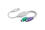 Kabel PS/2 - Pro USB adapter - USB - 2 x PS/2 - 4040849509650
