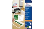 Papier, papier fotograficzny i etykiety - Avery Business cards white single-sided print 200g Quick & Clean™ - C32011-25