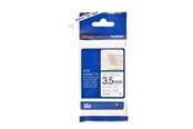 Papier, papier fotograficzny i etykiety - Brother TZEN201 3.5mm (0.13") Black on White Non-Laminated Super Narrow tape for P-touch 8m - TZEN201