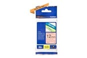 Papier, papier fotograficzny i etykiety - Brother TZEB31 / TZe-B31 Black on fluorescent Orange Ribbon (12mm x 5m) - TZEB31