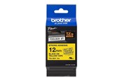 Papier, papier fotograficzny i etykiety - Brother Tape brother 12 mm black/yellow strong adhesive - TZES631