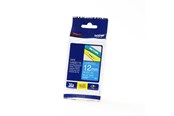 Papier, papier fotograficzny i etykiety - Brother TZE535 - White on blue - Roll (1.2 cm x 8 m) - TZE535