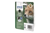 Tusz, toner i material eksploatacyjny - Epson T1281 Black Ink - Blister - C13T12814011