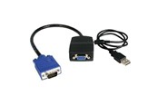 Przelacznik ekranu i dzwieku - StarTech.com 2 Port VGA Video Splitter - ST122LE