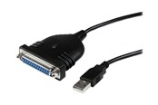 Adapter Sieciowy (karta sieciowa, serwer druku, itp.) - StarTech.com USB to DB25 Parallel Printer Cable 1.8M - ICUSB1284D25