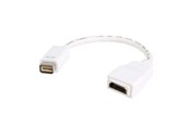 Kabel wyswietlacza - StarTech.com Mini DVI to HDMI Video Cable Adapter for Macbooks and iMacs - videoadapter - HDMI / DVI - MDVIHDMIMF