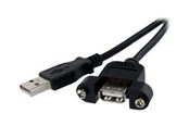 Kabel USB - StarTech.com 1 ft Panel Mount USB Cable - USBPNLAFAM1