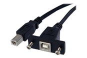 Kabel USB - StarTech.com 1 ft Panel Mount USB Cable - USBPNLBFBM1
