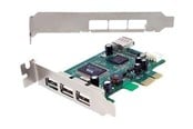 Kontroler, sterownik - StarTech.com 4 Port PCI Express Low Profile High Speed USB Card - PEXUSB4DP