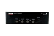 Przelacznik KVM - StarTech.com StarView 4 Port DVI VGA Dual Monitor KVM Switch USB with Audio & USB 2.0 Hub - SV431DDVDUA