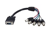 Kabel wyswietlacza - StarTech.com Coax HD15 VGA to 5 BNC - VGABNCMF1