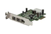 Adapter Sieciowy  (karta sieciowa, serwer druku, itp.) - StarTech.com 3 Port 2B 1A Low Profile 1394 - PEX1394B3LP