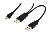 Kabel USB - StarTech.com USB Y Cable for External HD - USB2HABMY6