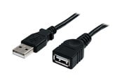 Kabel USB - StarTech.com USB 2.0 Extension Cable A to A - USBEXTAA3BK