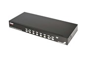Przelacznik KVM - StarTech.com 8 Port 1U Rack Mount USB KVM Switch Kit with OSD and Cables - SV831DUSBUK