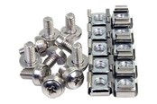 Akcesoria sieciowe - StarTech.com CABSCREWM62 M6 Mounting Screws and Cage (100-Pack) - CABSCREWM62