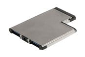 Kontroler, sterownik - StarTech.com 2 Port Flush Mount ExpressC - ECUSB3S254F