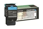 Tusz, toner i material eksploatacyjny - Lexmark C544X1CG / High Capacity Black Toner - Toner laserowy Cyjan - C544X1CG