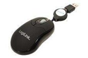 Myszka - LogiLink Mouse optical USB Mini with retractable Cable - Myszy - Optyczny - 3 - ID0016