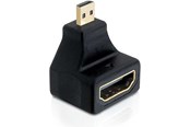 Kabel wyswietlacza - DeLOCK HDMI-adapter micro M/F vinklet - 65270