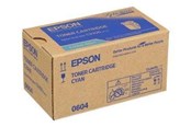 Tusz, toner i material eksploatacyjny - Epson C13S050604 - Toner laserowy Cyjan - C13S050604
