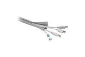 Zarzadzanie kablami - MicroConnect Connect cable wrap with hook & loop fastener - CABLESOCK2