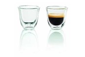 Ekspres do kawy - DeLonghi Espresso glasses 2pcs 90ml - 5513284151