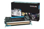 Tusz, toner i material eksploatacyjny - Lexmark X746A1CG - Cyan toner - Toner laserowy Cyjan - X746A1CG