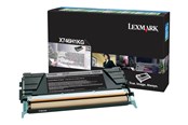 Tusz, toner i material eksploatacyjny - Lexmark X746H1KG Black - Toner laserowy Czarny - X746H1KG