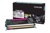 Tusz, toner i materiał eksploatacyjny - Lexmark X748H1MG Magenta - X748H1MG