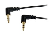 Kabel audio - StarTech.com Slim 3.5mm Right Angle Ster - MU3MMS2RA