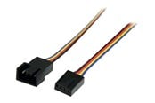 Kabel zasilajacy (zewnetrzny) - StarTech.com 12in 4 Pin Fan Power Extension Cable - FAN4EXT12