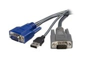 Kabel KVM - StarTech.com Ultra-Thin tangentbords-/video-/muskabel - SVUSBVGA6