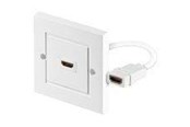 Akcesoria sieciowe - MicroConnect Connect stikkontakt - HDMWALL1