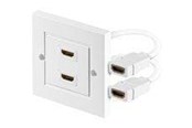 Akcesoria sieciowe - MicroConnect Connect stikkontakt - HDMWALL2