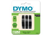 Papier, papier fotograficzny i etykiety - DYMO ® Embosser Tape 9mm x 3m Black 3-Blister - S0847730
