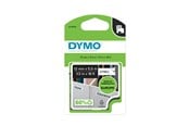 Papier, papier fotograficzny i etykiety - DYMO ® D1 Tape Permanent Polyester 12mm x 3.5m black on white - S0718060