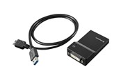 Kabel wyświetlacza - Lenovo USB 3.0 to DVI/VGA Monitor Adapter - 0B47072