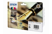 Tusz, toner i material eksploatacyjny - Epson 16 Ink Cartridge Multi - CMYK - C13T16264010